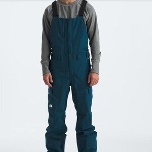 The North Face M Freedom Bib Shell Snow Adjustable Suspenders Size Small NWT